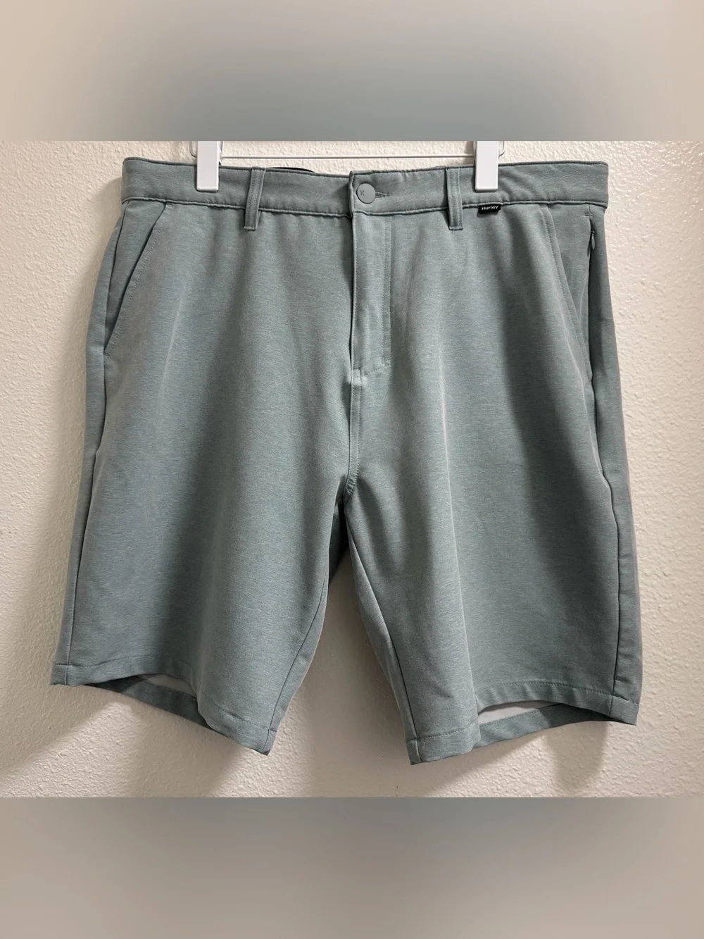 Hurley Hybrid Shorts Lot Of 2 Walking Shorts Flat Front Pockets Stretch Mens 36